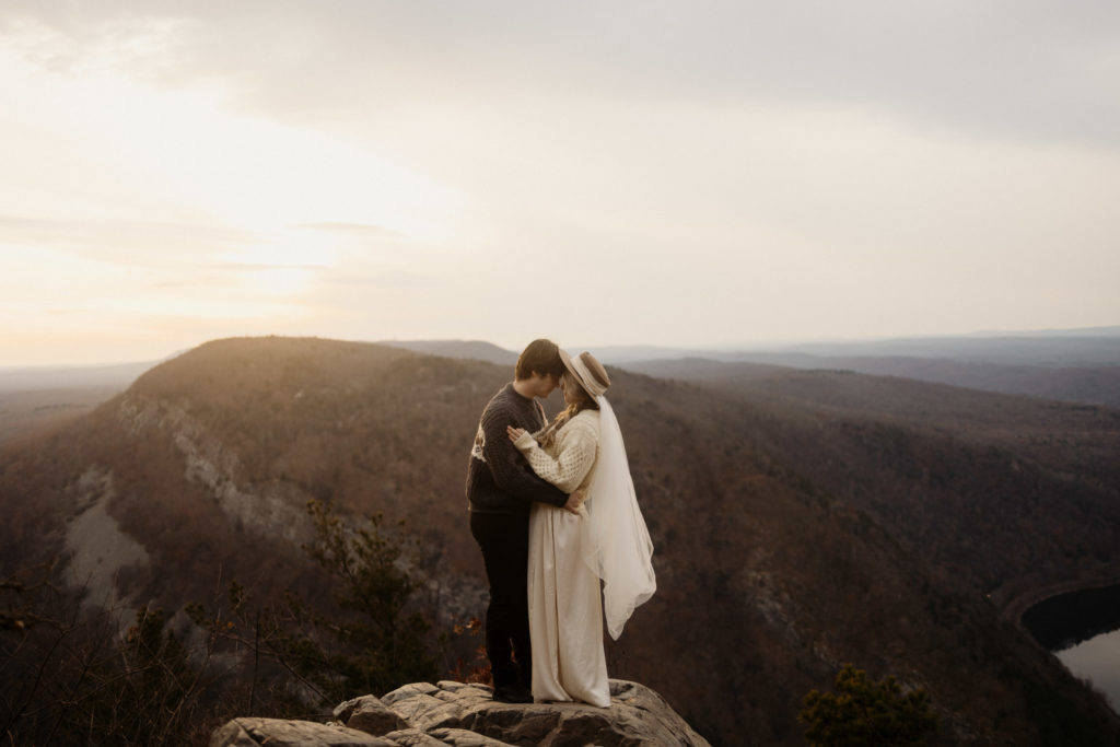 adventure elopement in the mountains