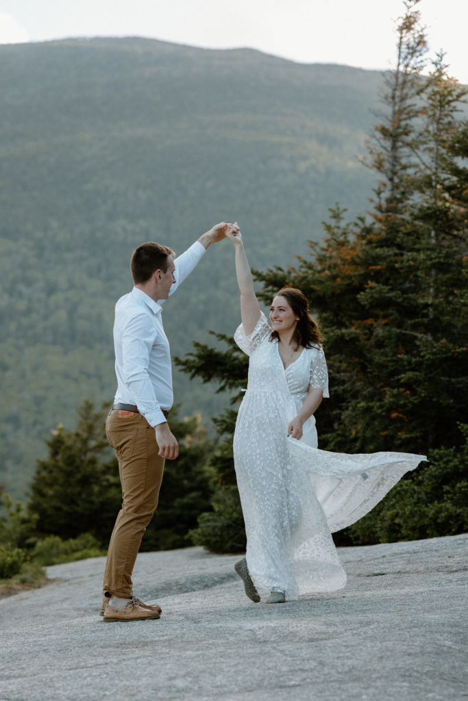 elopement in the white mountains of new hampshire