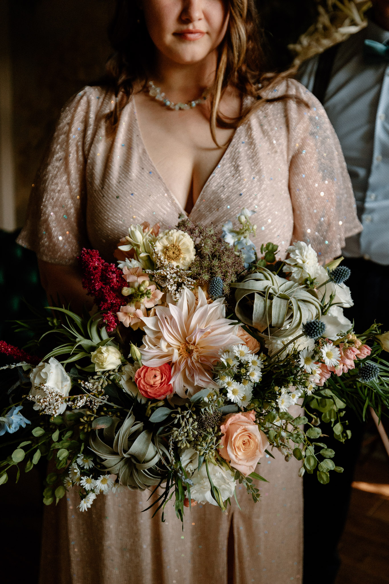 allium florals bouquet