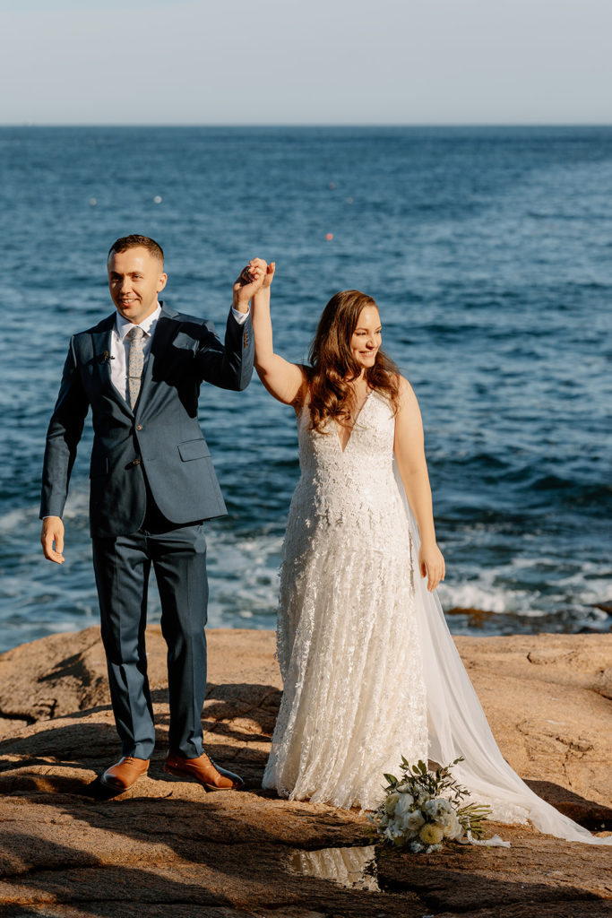 Wedding Ceremony in Acadia National Park