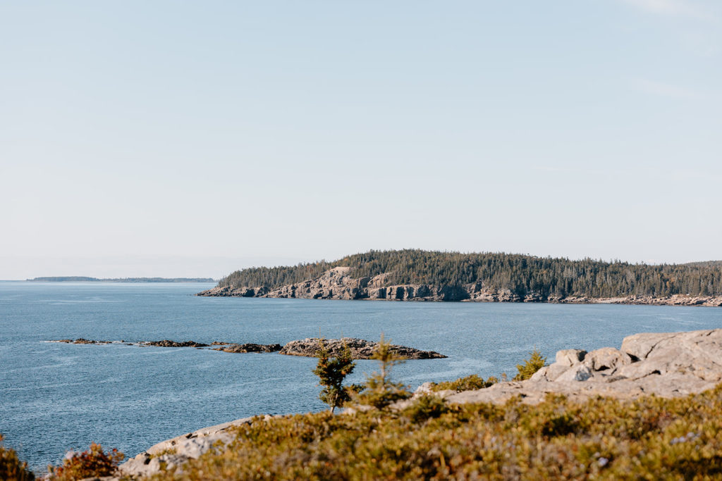 coastline of Maine