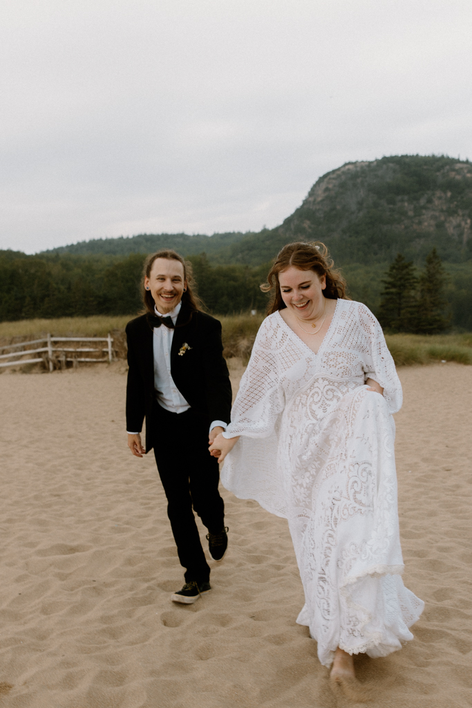 elopement love in acadia national park