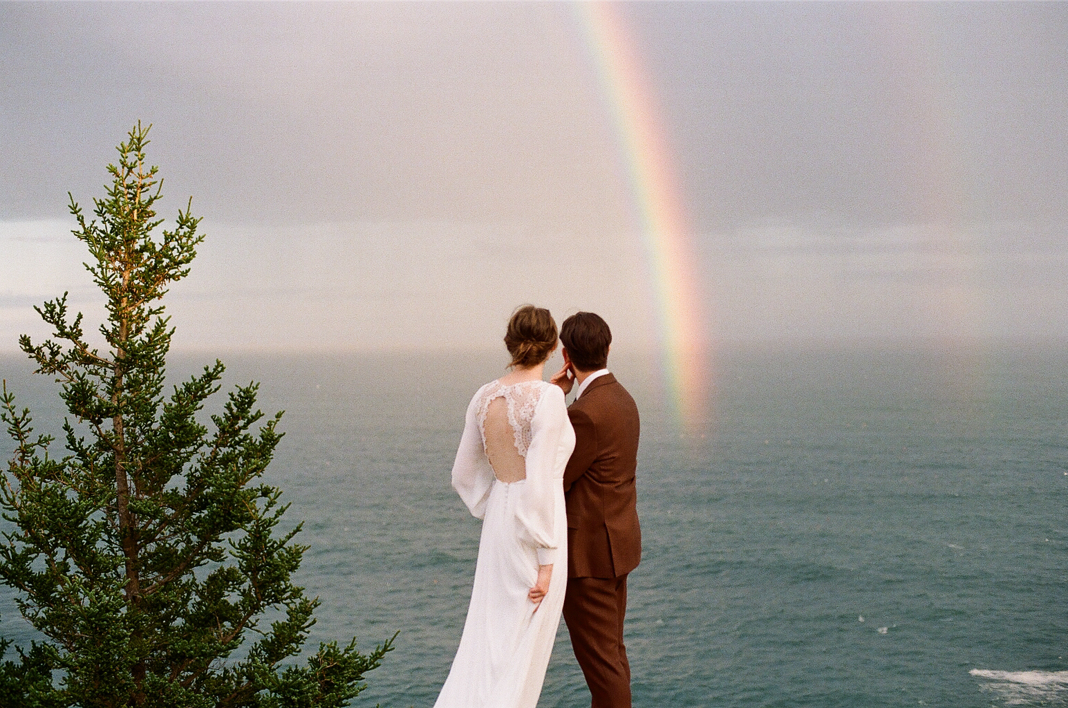 Acadia National Park Elopement 35mm film