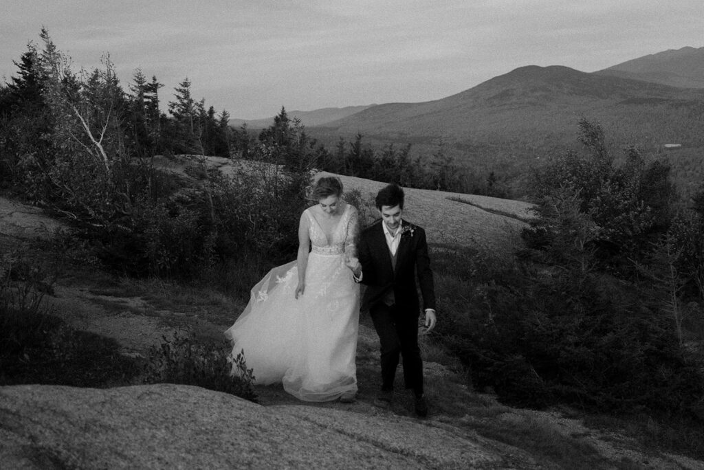an elopement in the white mountains 
