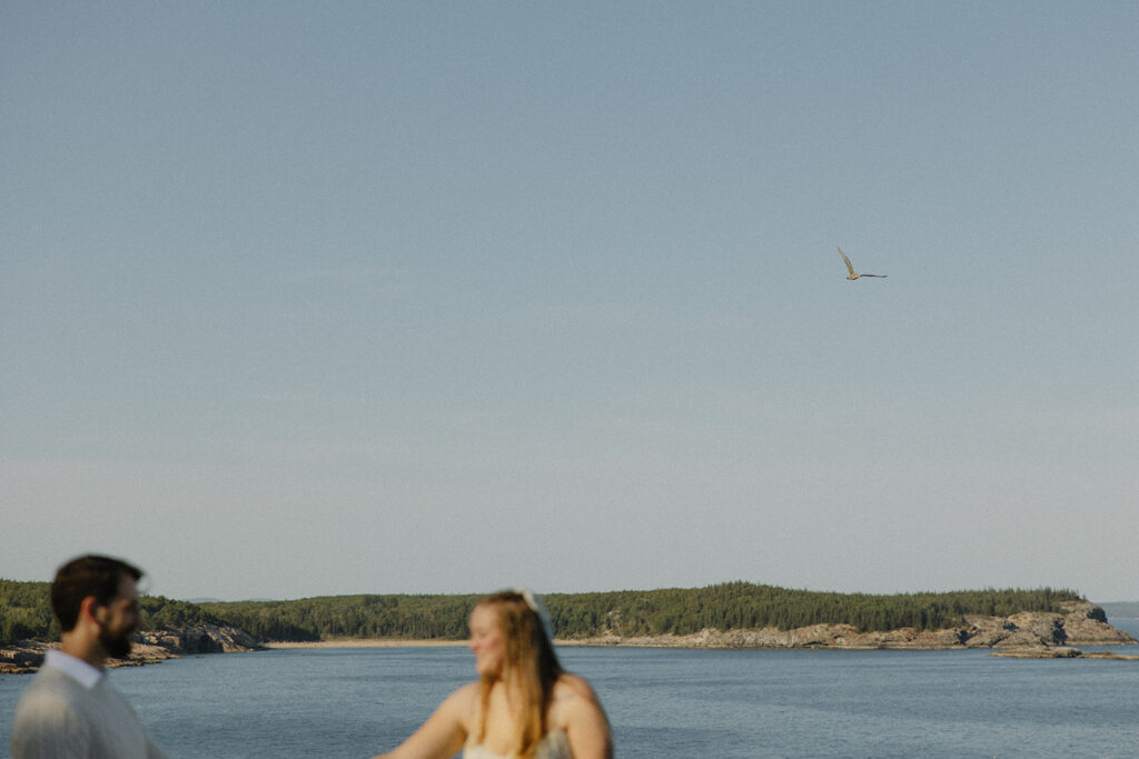 September Elopement in Acadia National Park