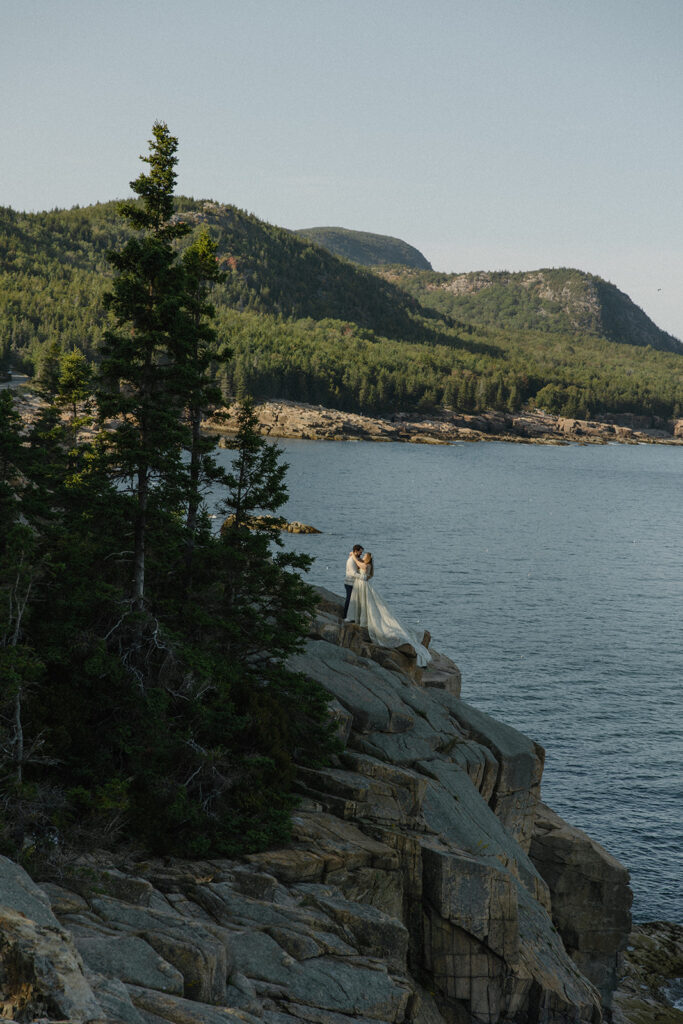 September Elopement in Acadia National Park