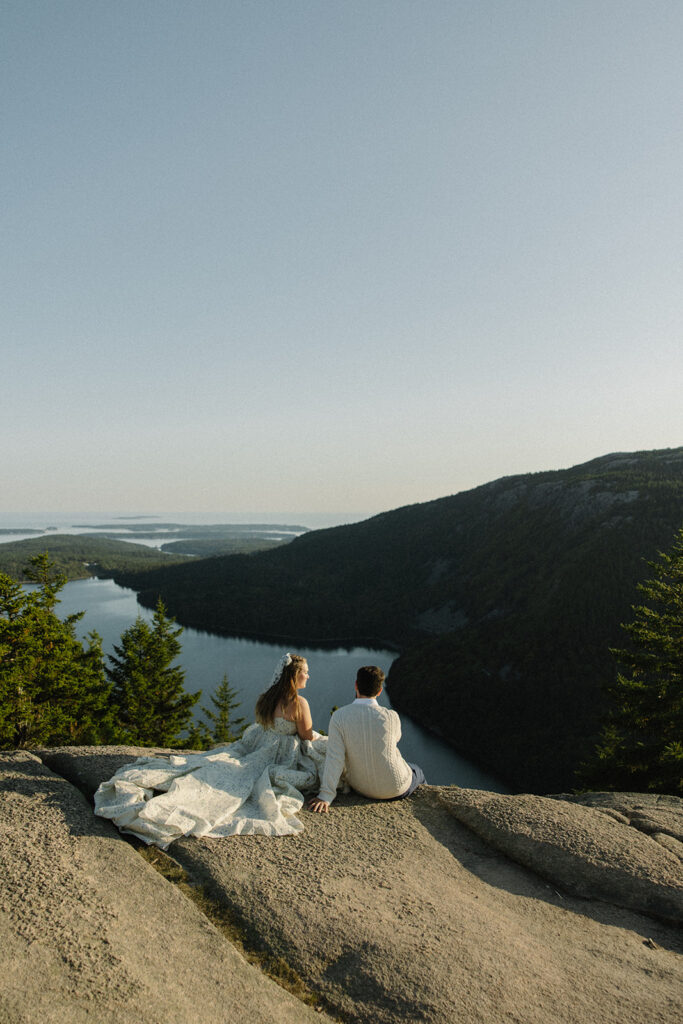September Elopement in Acadia National Park