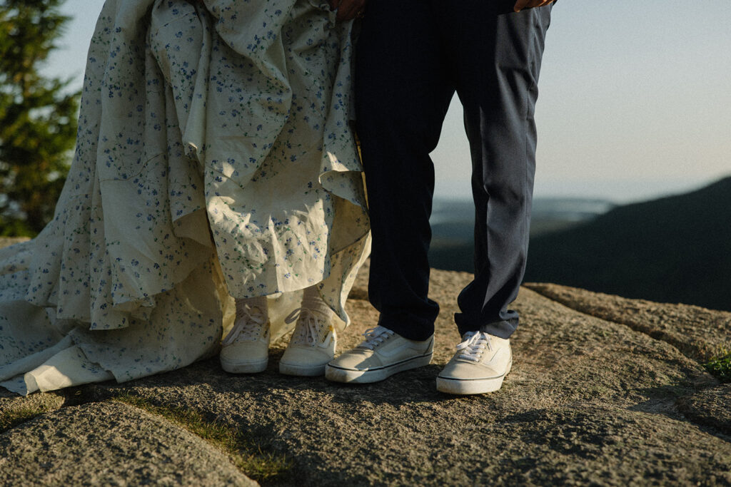 September Elopement in Acadia National Park