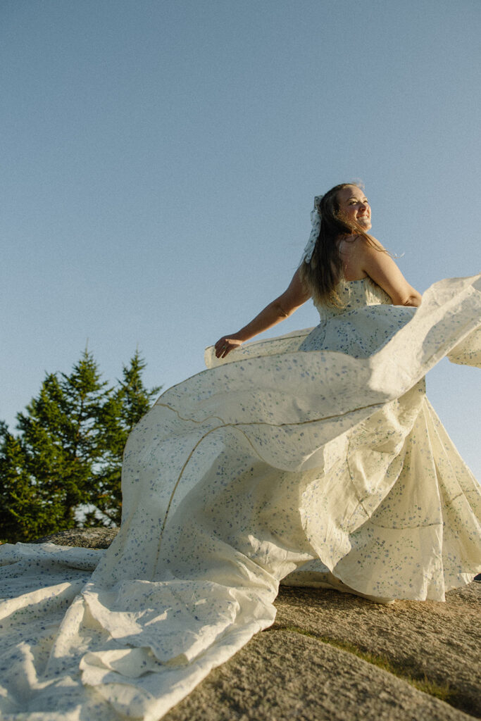 September Elopement in Acadia National Park