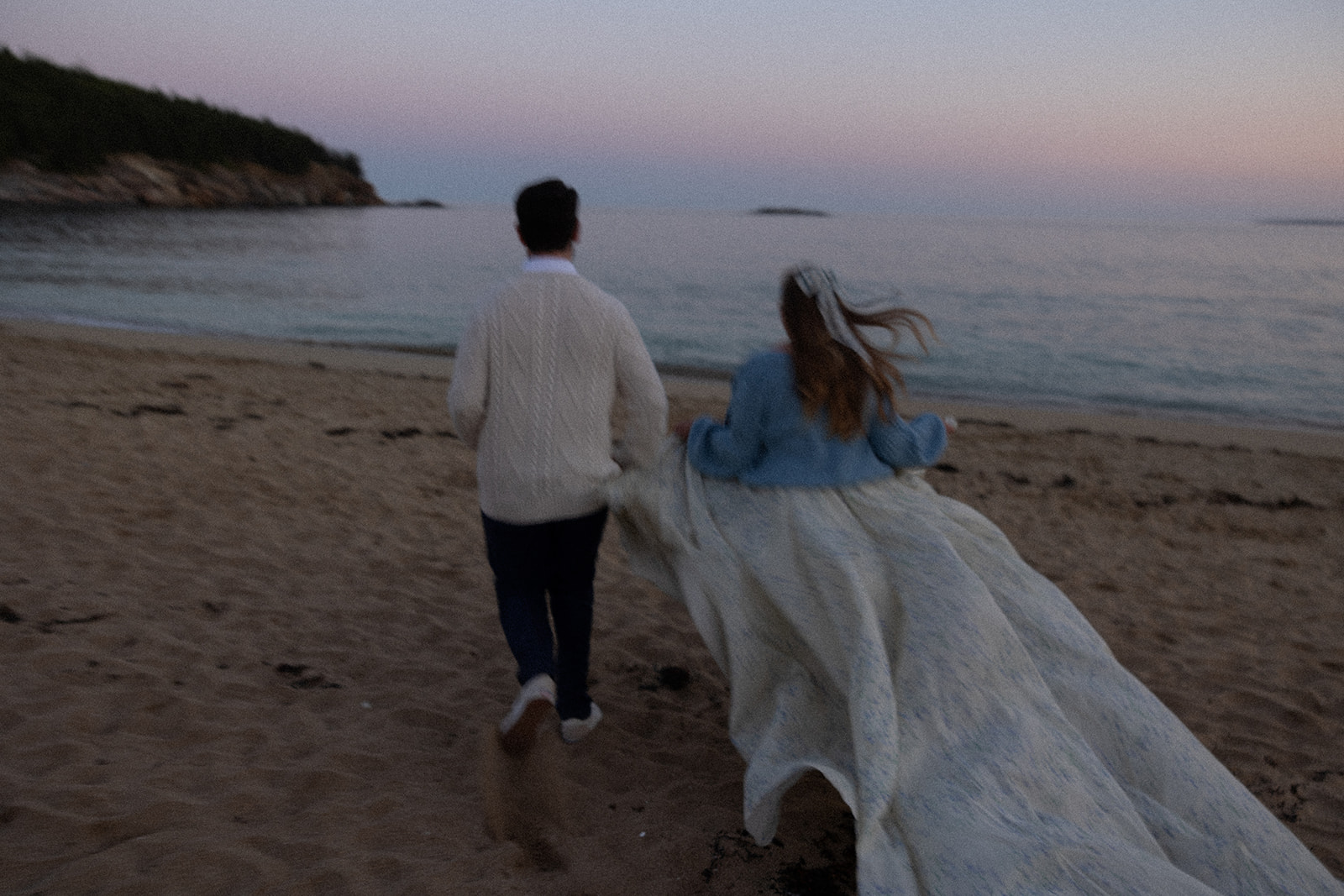 September Elopement in Acadia National Park