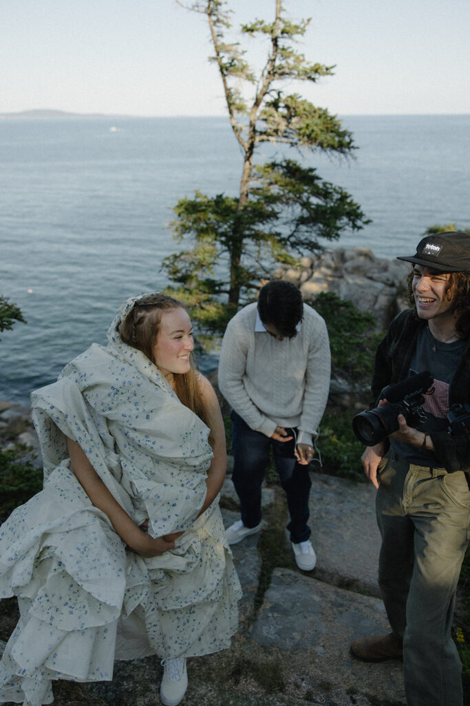 September Elopement in Acadia National Park